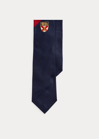 Ralph Lauren Naval Silk Club Slips Herre Danmark (YGULW1586)